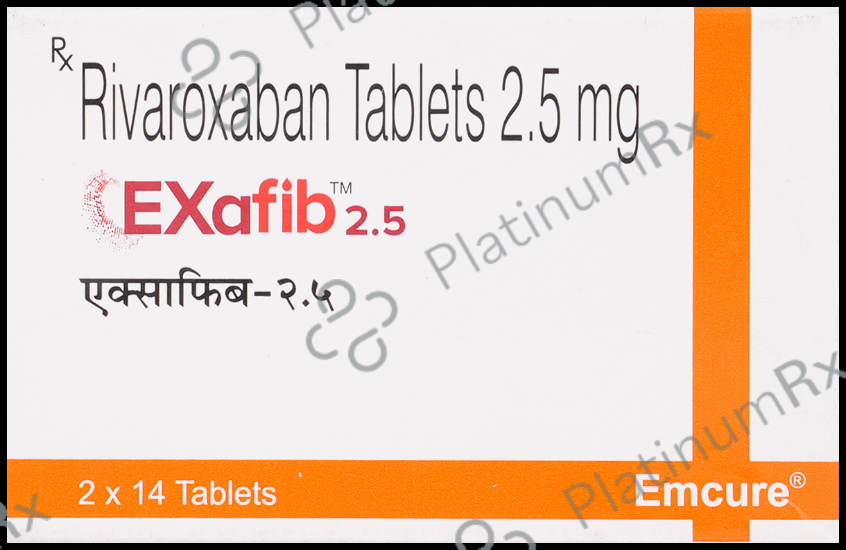 Exafib 2.5mg Tablet 14s