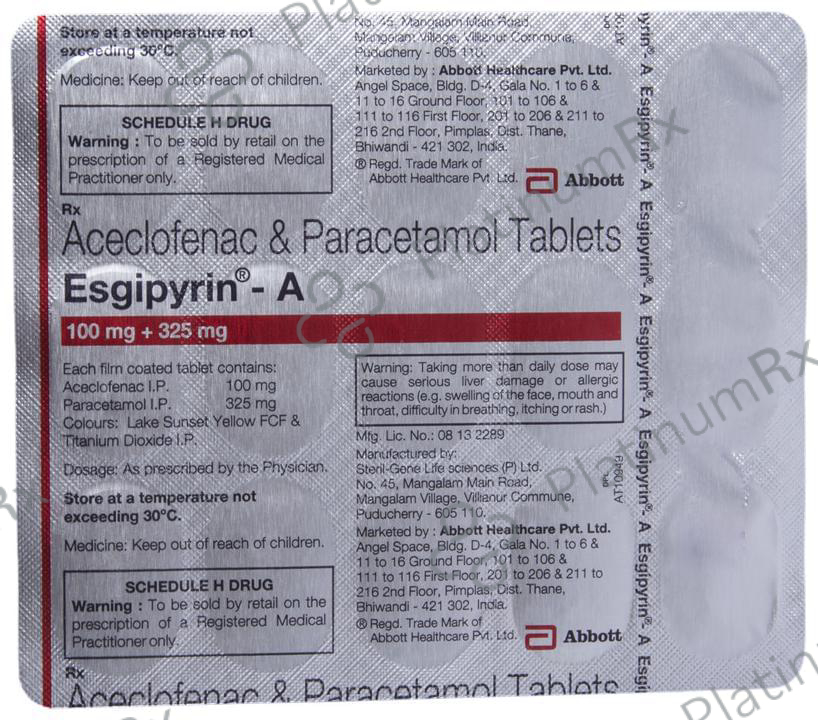 Esgipyrin-A Tablet