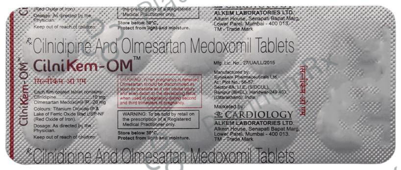 Cilnikem-OM Tablet