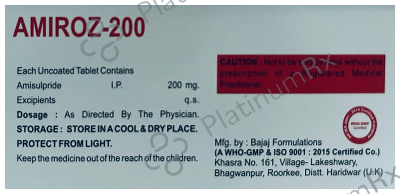Amiroz 200 Tablet