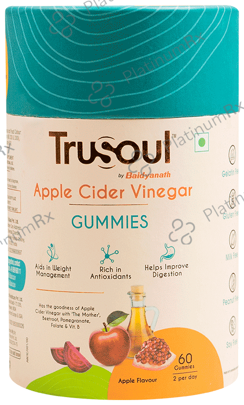 TruSoul by Baidyanath Apple Cider Vinegar Gummy