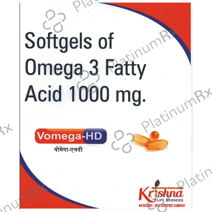 Vomega-HD Soft Gelatin Capsule
