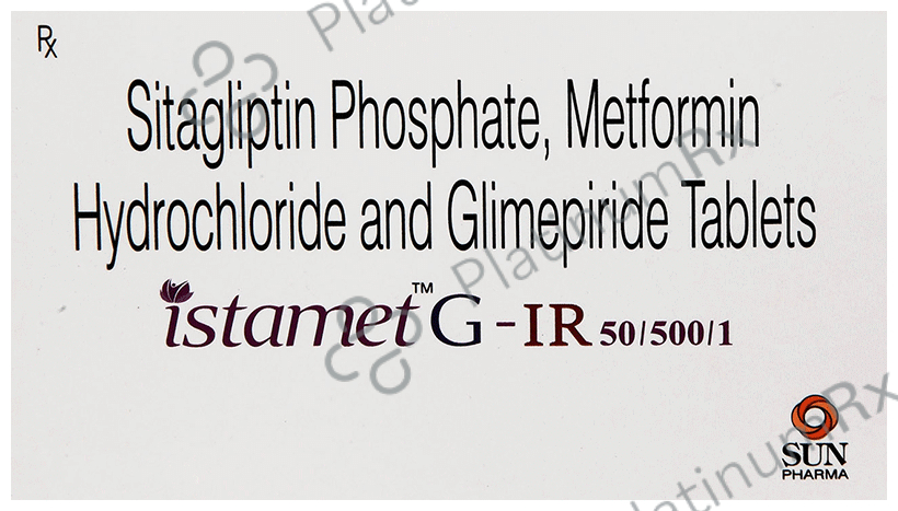 Istamet G 50/1/500mg Tablet IR 10s