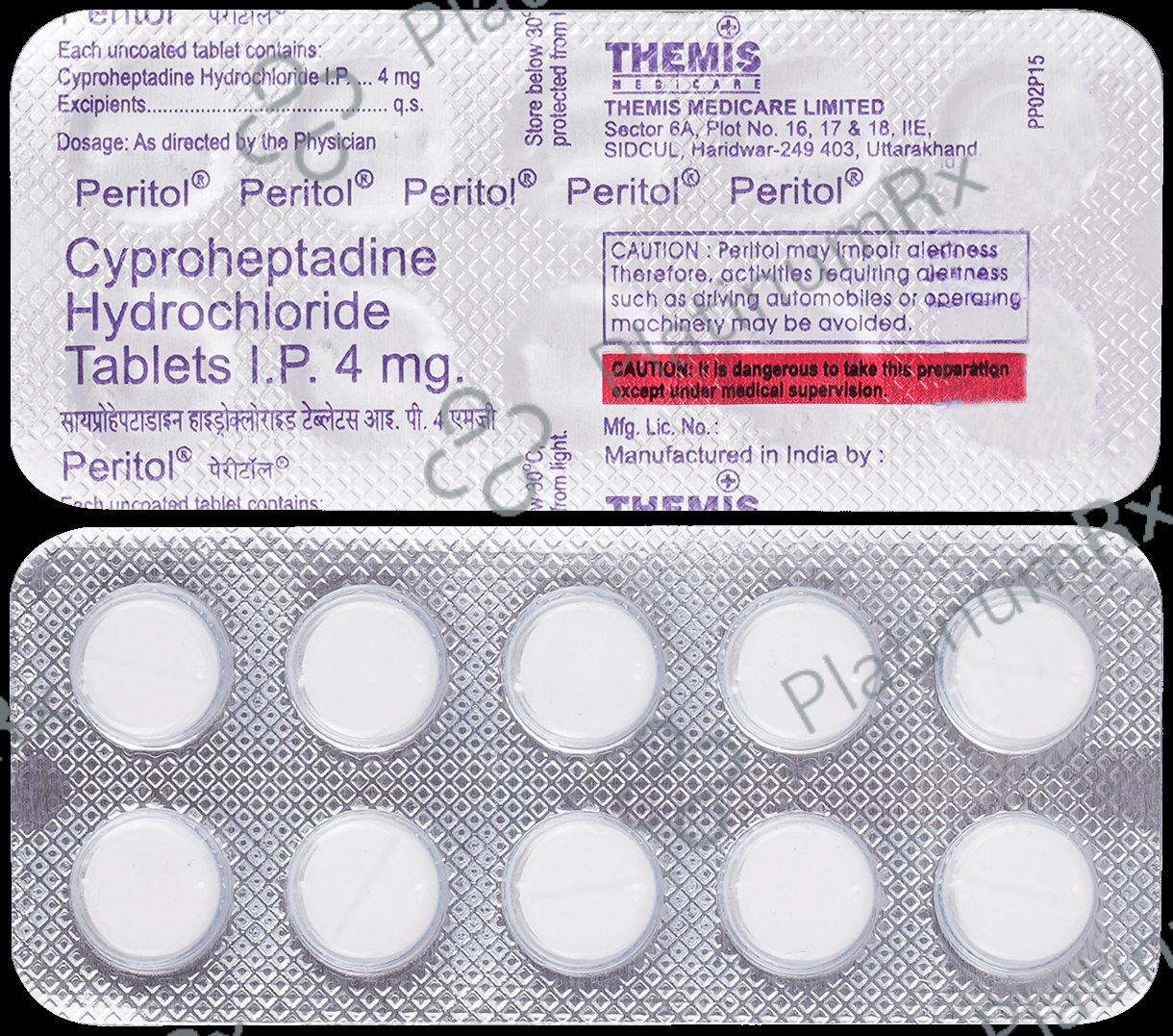 Peritol 4mg Tablet