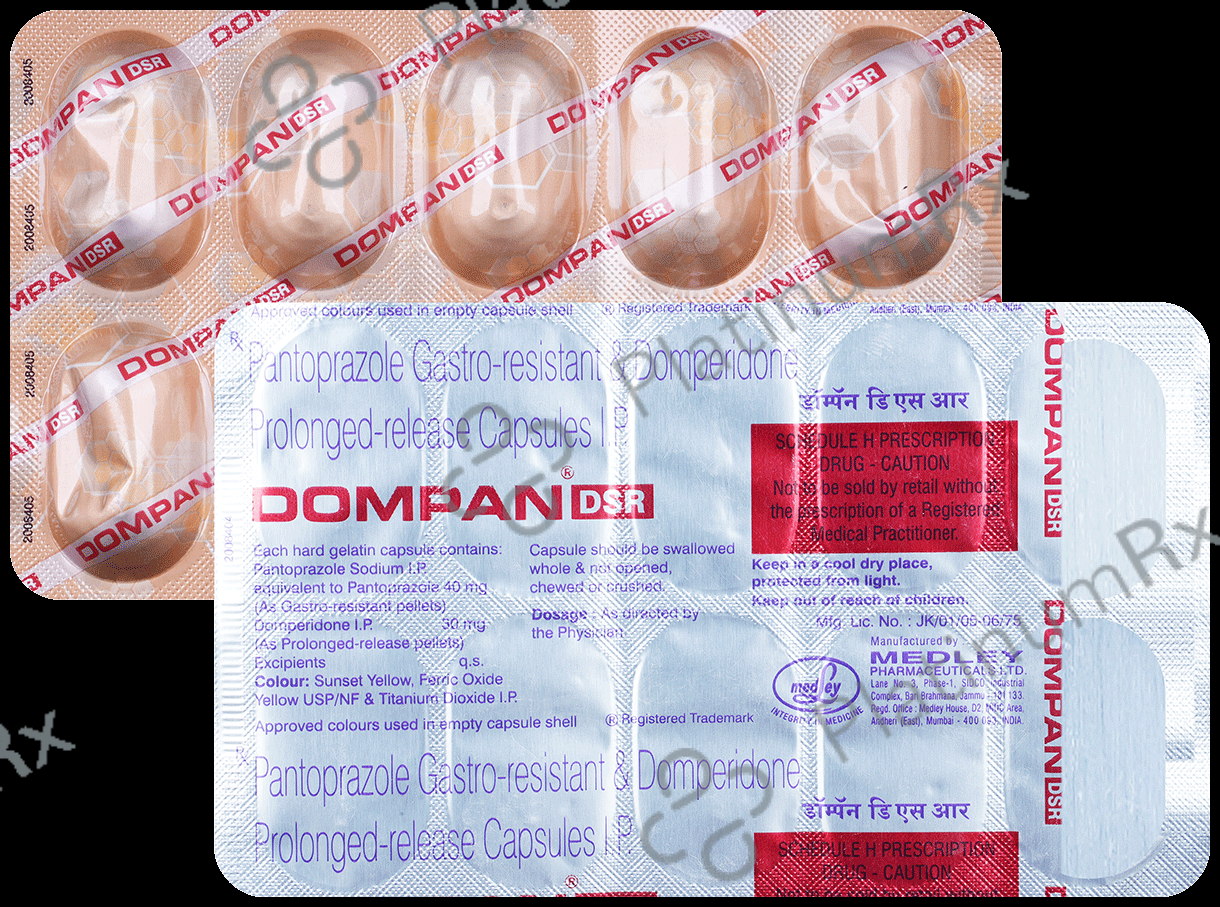 Dompan D 30/40mg Capsule SR 10s