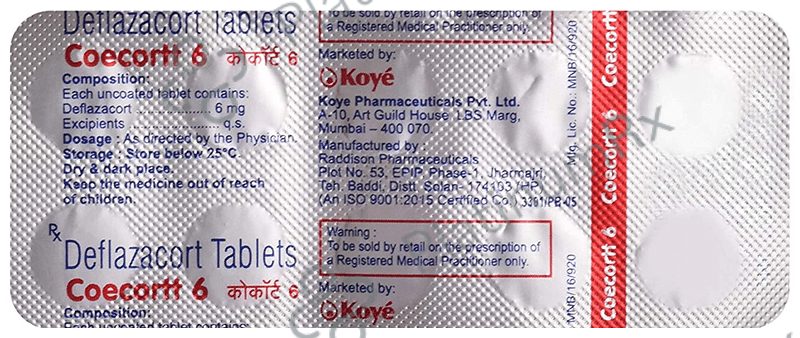 Coecortt 6 Tablet