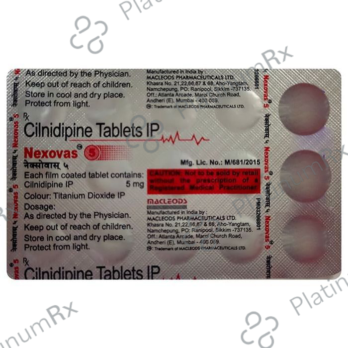Nexovas 5mg Tablet 15s