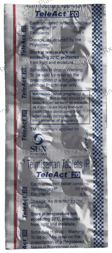 Teleact 20mg Tablet 10s