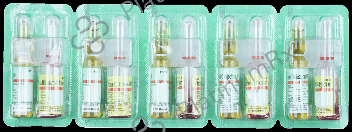 Vitcofol C Combipack Injection 1s
