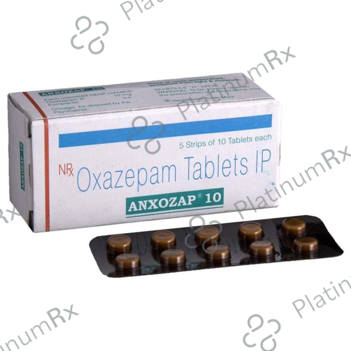 Anxozap 10mg Tablet 10s