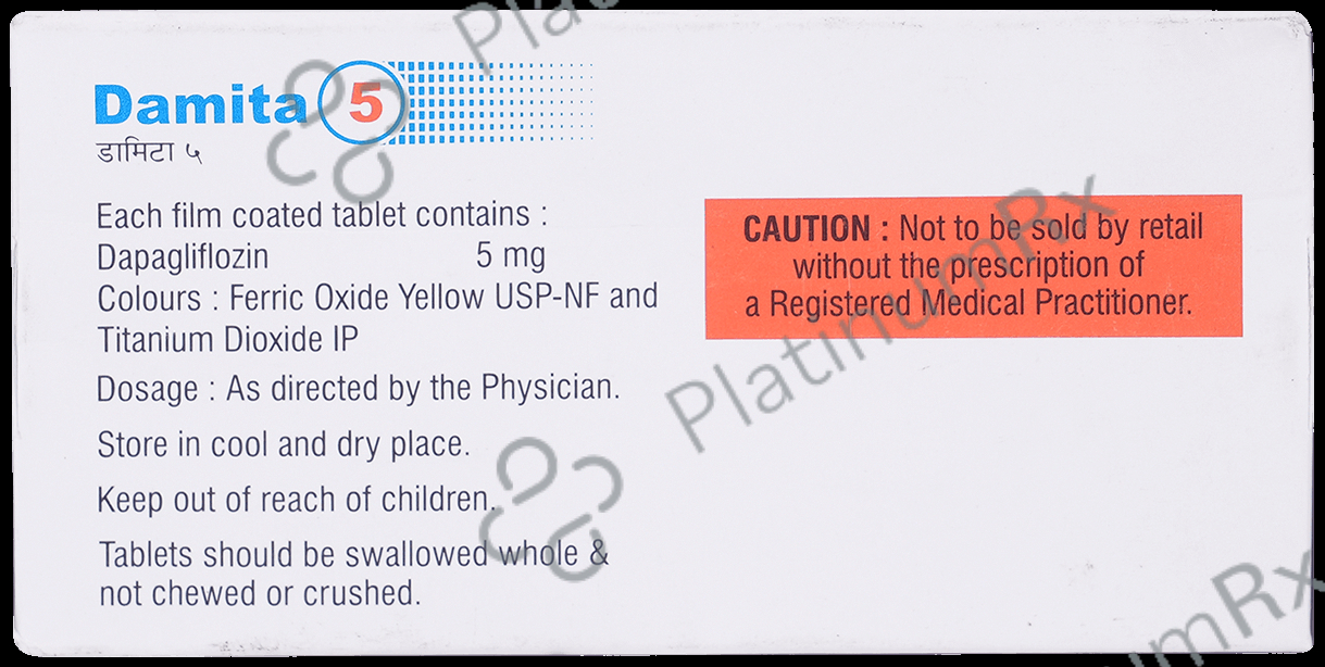 Damita 5mg Tablet