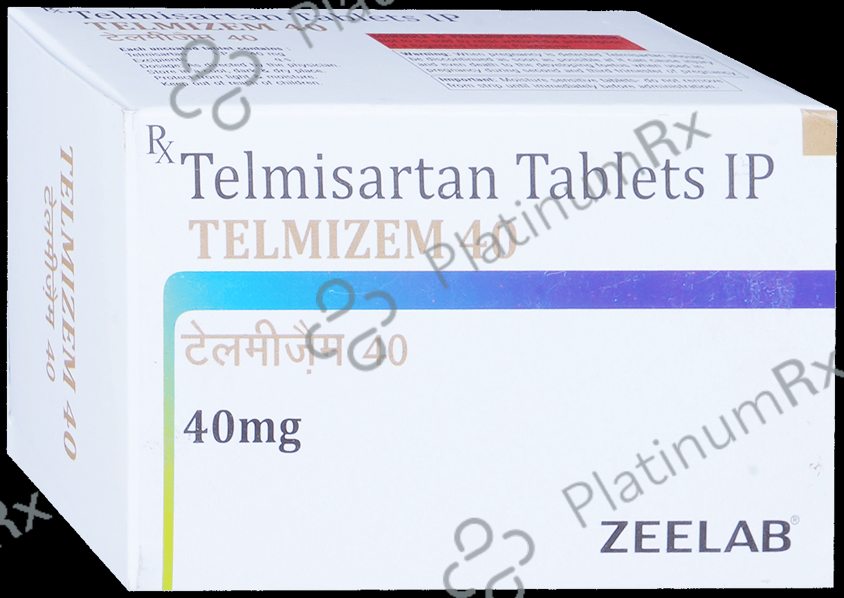 Telmizem 40 Tablet 15 Tablet