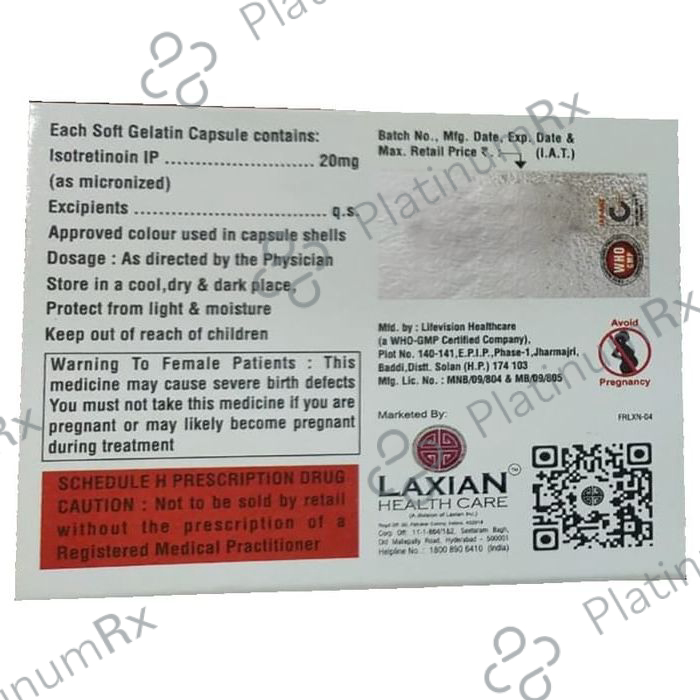 I Lax 20mg Capsule