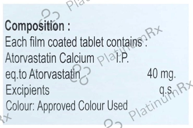 Zocovas 40mg Tablet