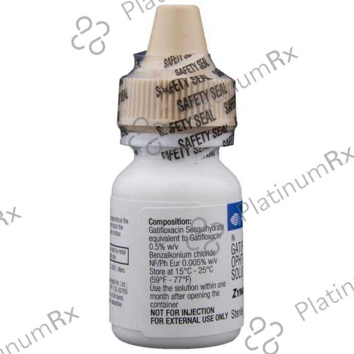 Zymaxid 0.5% Ophthalmic Solution 1s