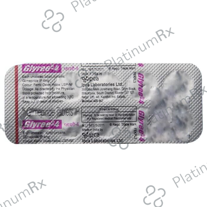 Glyree 4mg Tablet 10s