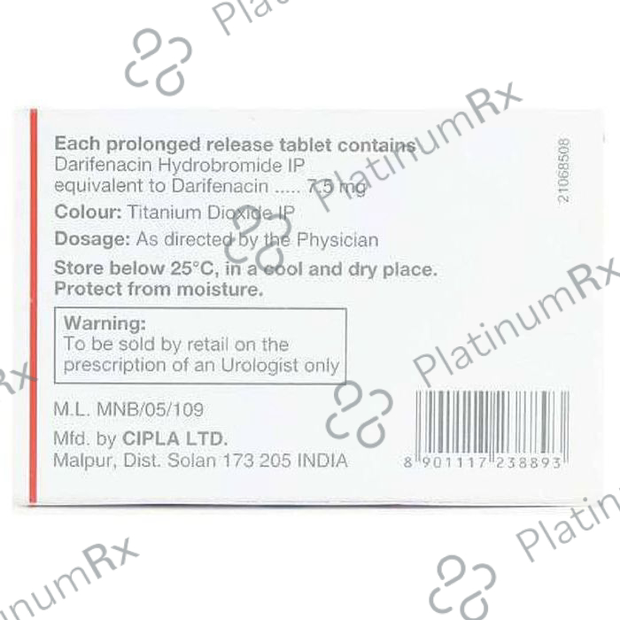Vesigard PR 7.5mg Tablet 10s