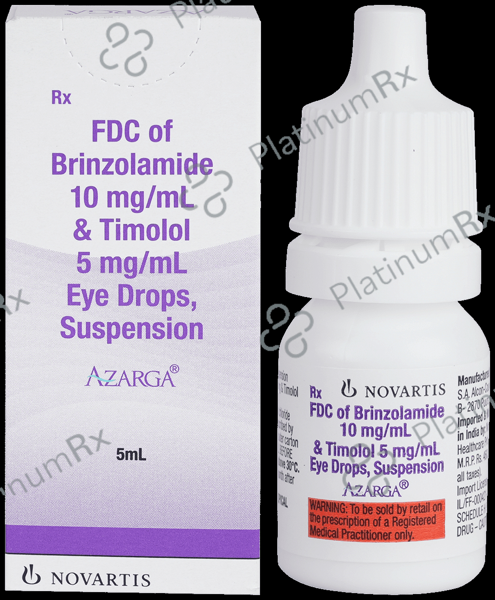 Azarga 10/5mg Eye Drop 5ml