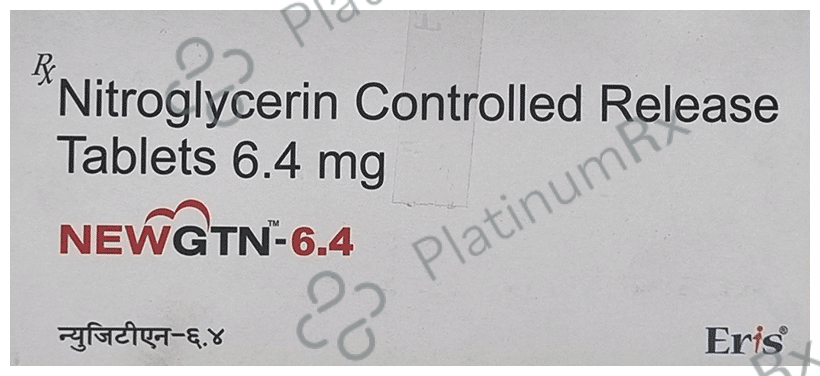New GTN 6.4mg Tablet