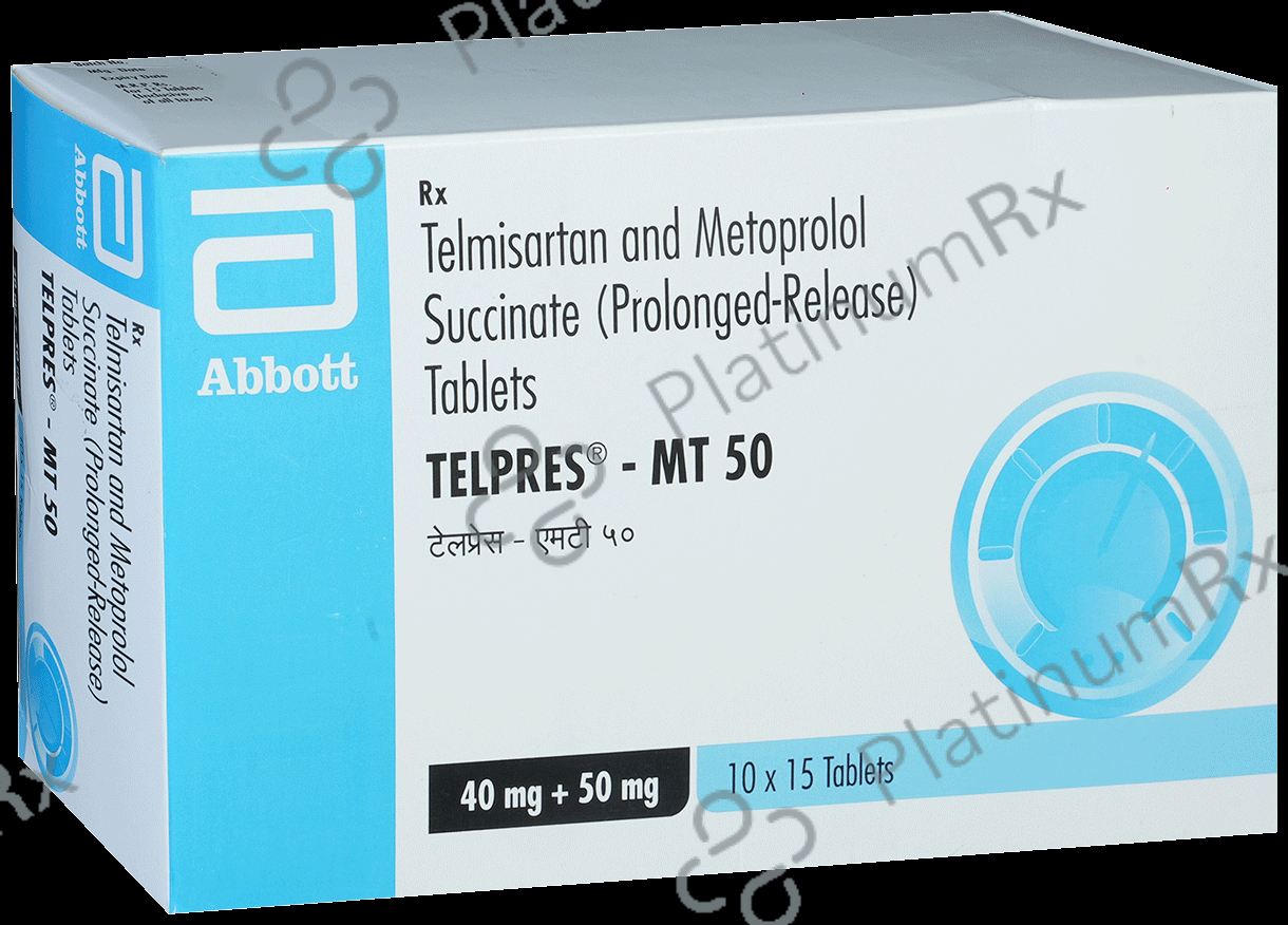Telpres MT 47.5/40mg Tablet PR 15s