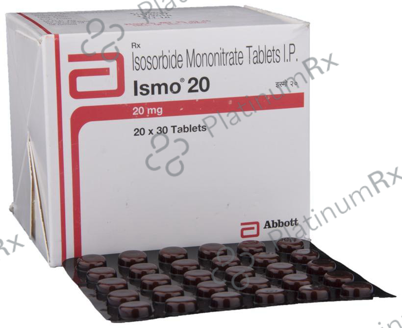 Ismo 20mg Tablet 30s