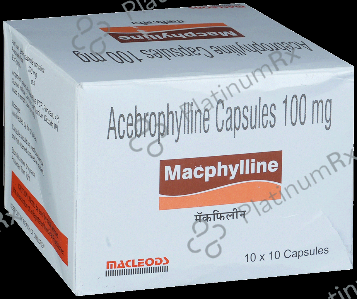 Macphylline 100mg Capsule 10s