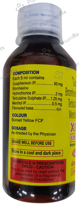 XL 80 Expectorant Sugar Free