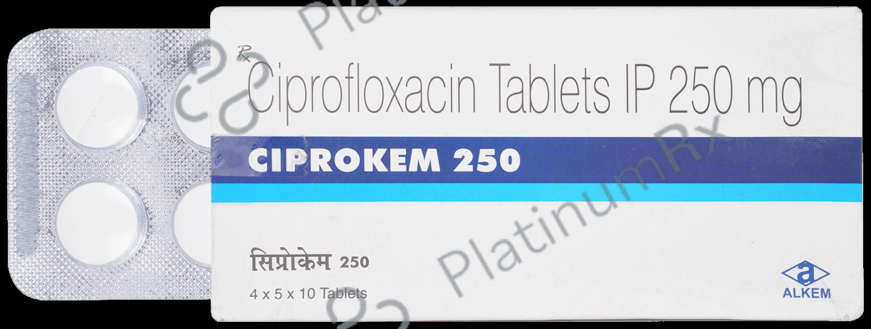 Ciprokem 250mg Tablet