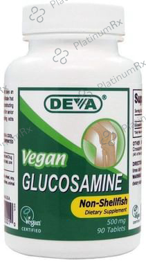 Deva Vegan Glucosamine 500mg Tablet