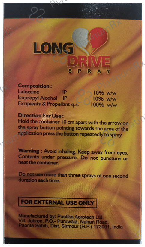 Long Drive 10% Spray 20ml