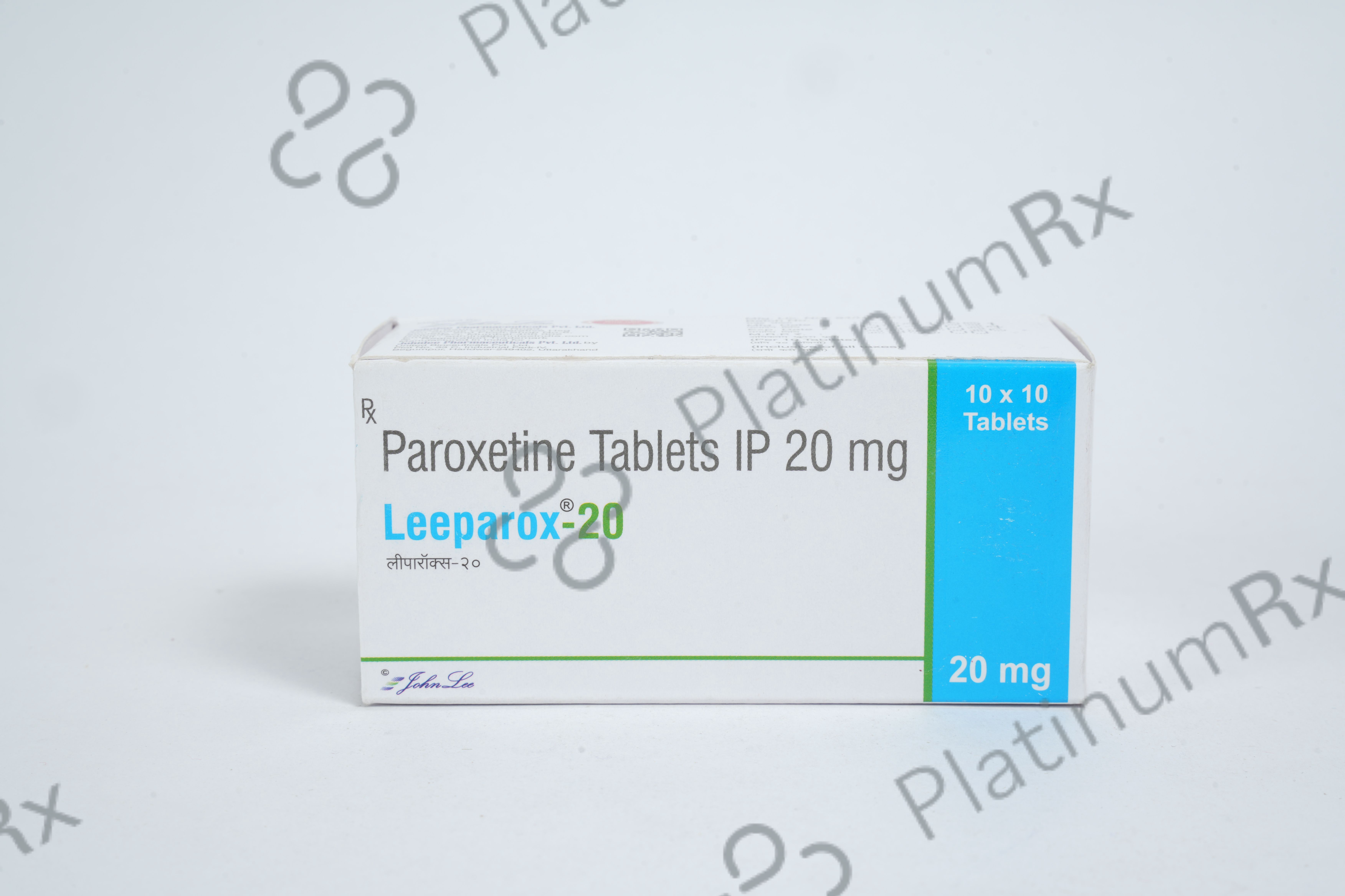 Leeparox 20mg Tablet 10s