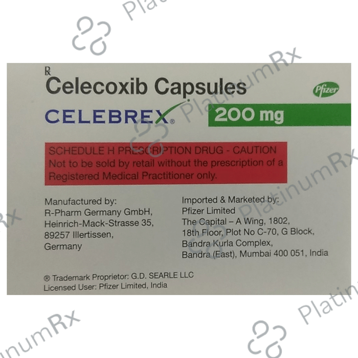 Celebrex 200mg Capsule 10s