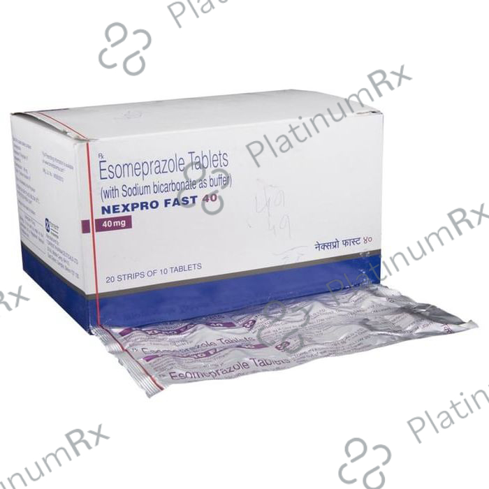 Nexpro Fast 40mg Tablet 10s