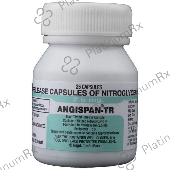 Angispan TR 2.5mg Capsule 25s
