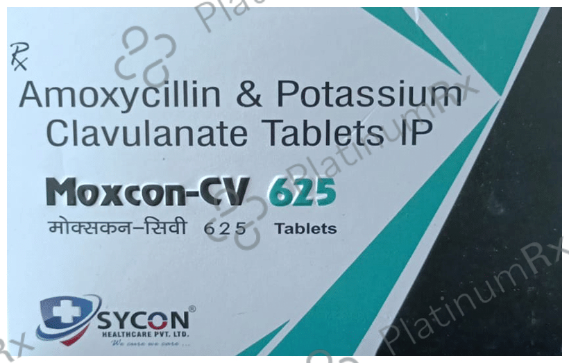 Moxcon-CV 625 Tablet 6 Tablet