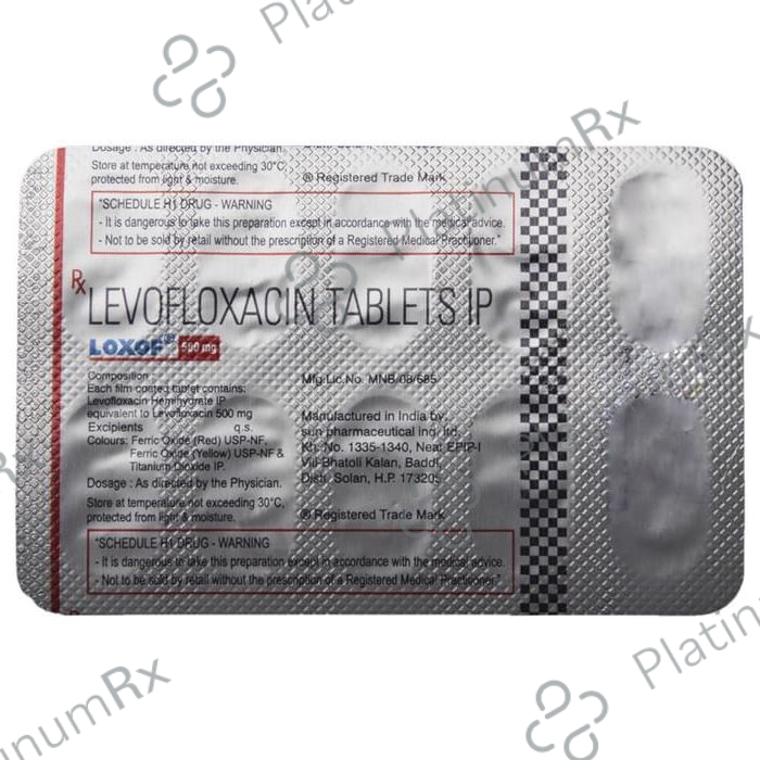 Loxof 500mg Tablet 10s