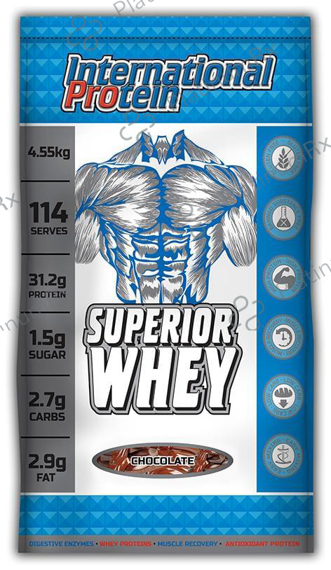 International Protein Superior Whey Protein Powder Chocolate 4 kg