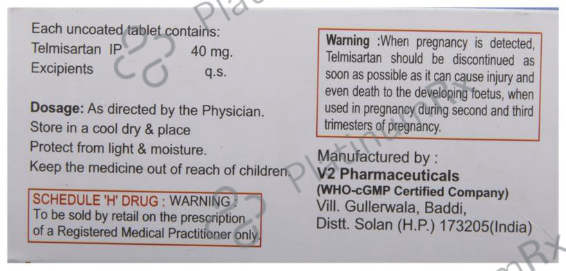 Temsi 40 Tablet 10 Tablet