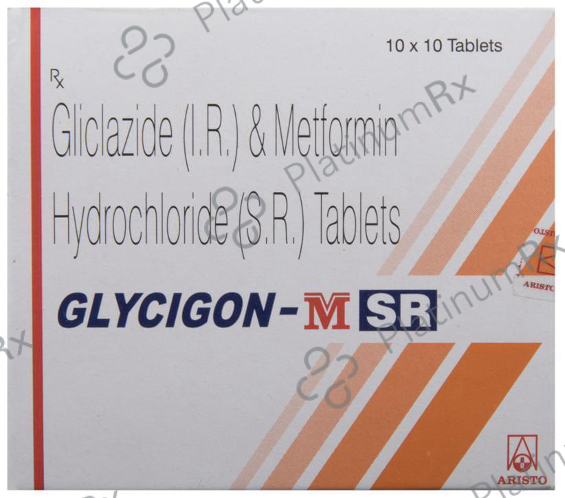 Glycigon M SR 80/500mg Tablet 10s