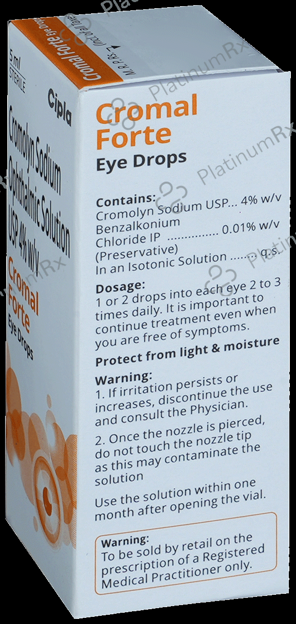Cromal Forte Eye Drop 5ml
