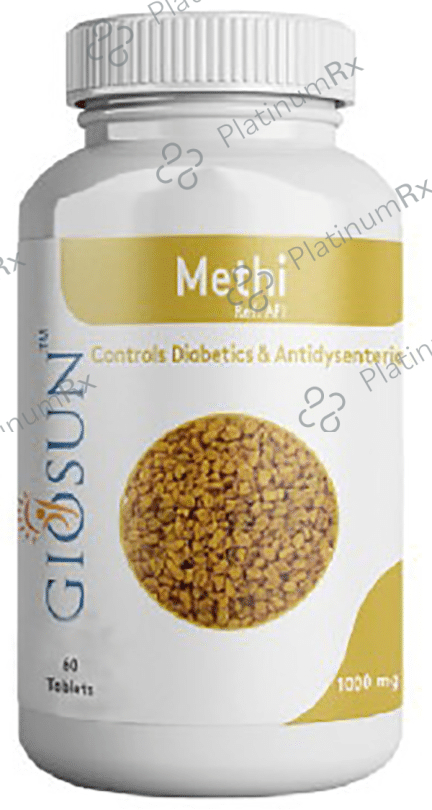 Giosun Methi 1000mg Tablet
