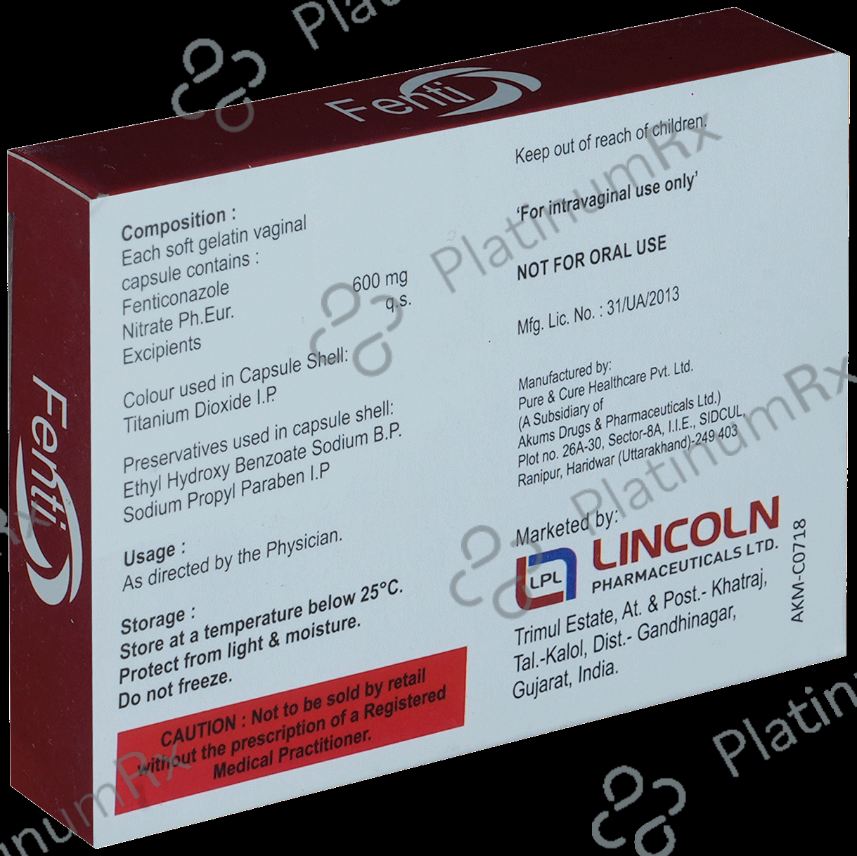 Fenti Vaginal Capsule