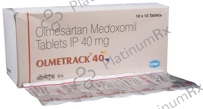 Olmetrack 40mg Tablet 10s
