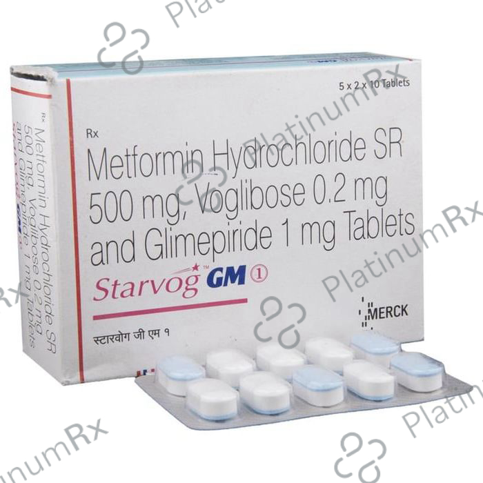 Starvog GM 1/500/0.2mg Tablet SR 10s