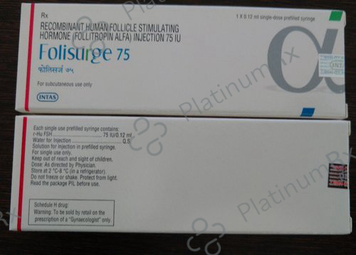 Folisurge 75IU Injection 1s