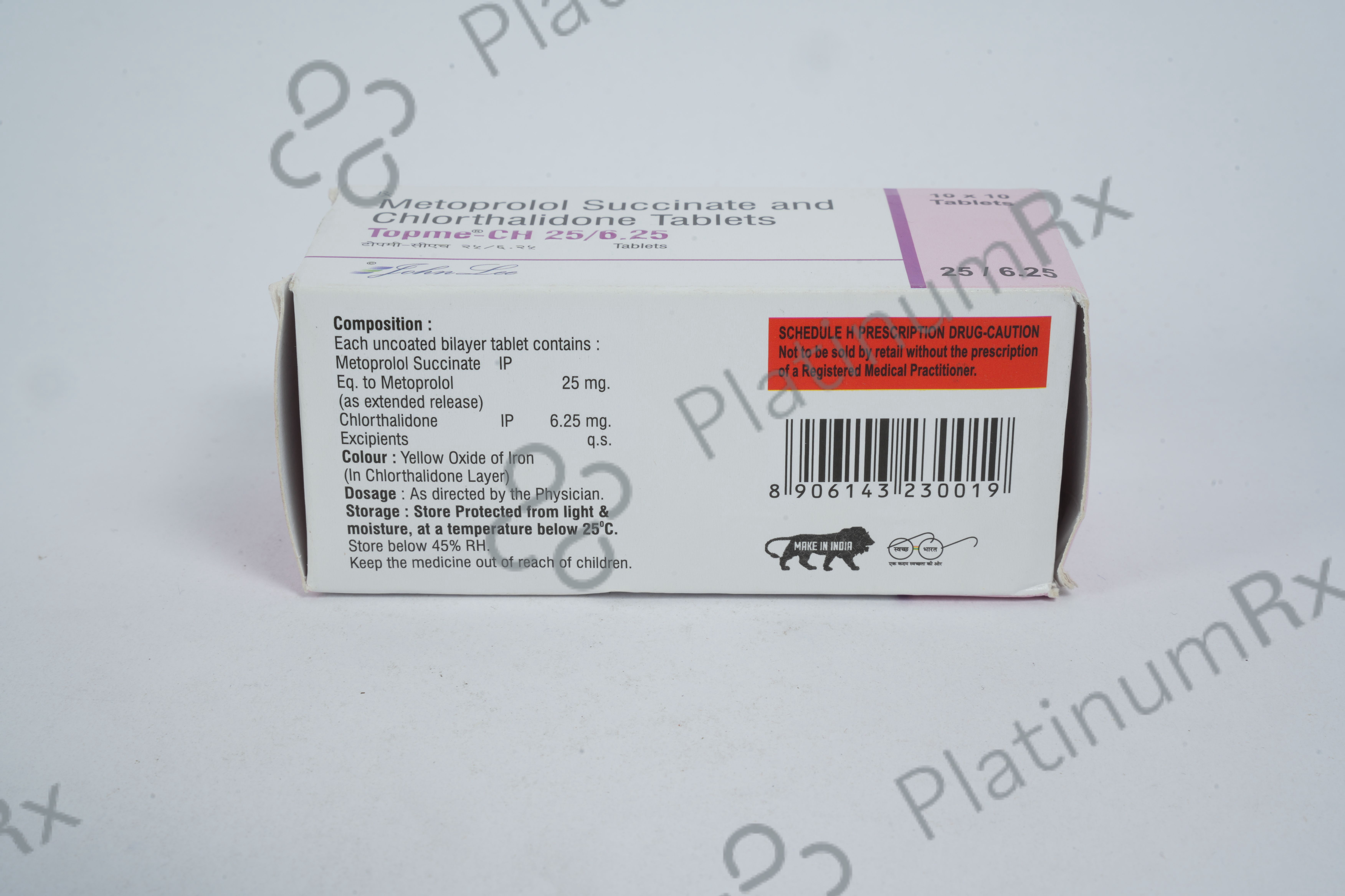 Topme CH 25/6.25 Tablet ER 10s