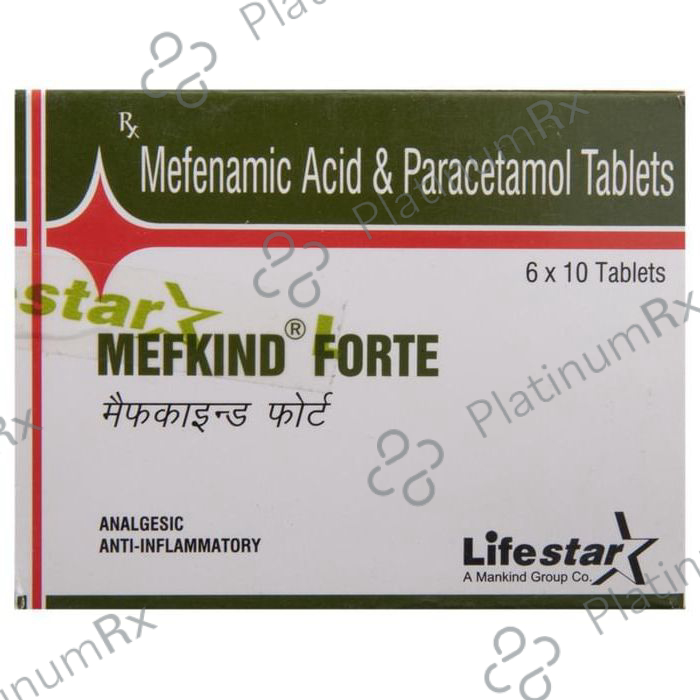 Mefkind Forte 500/325mg Tablet 10s