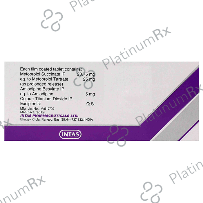 Embeta AM 5/23.75mg Tablet PR 10s