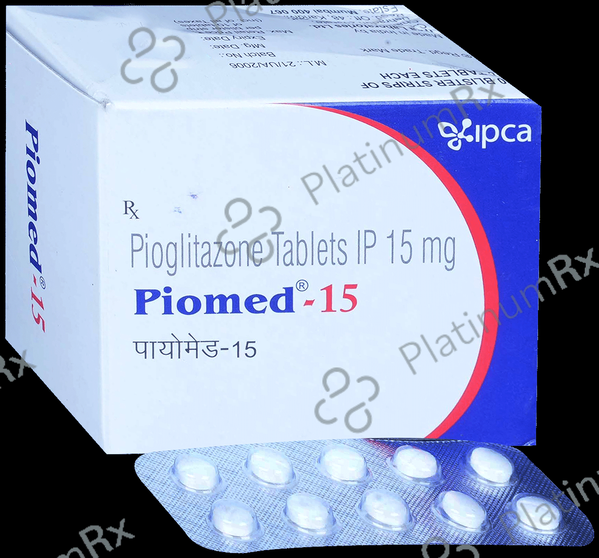 Piomed 15mg Tablet 10s