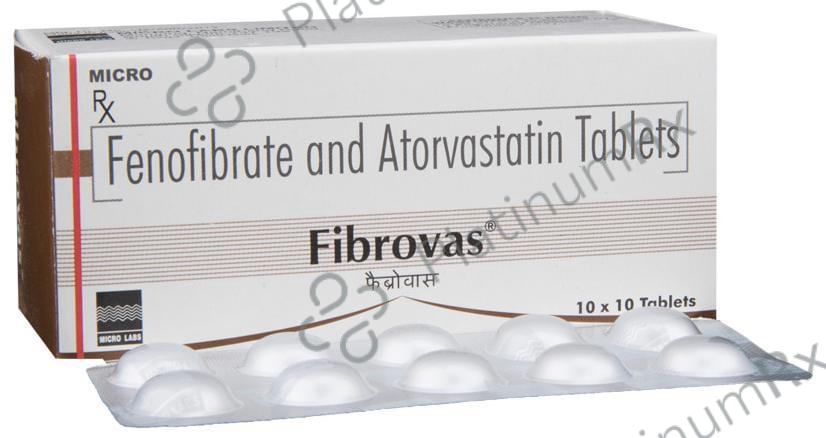 Fibrovas 10/160mg Tablet 10s